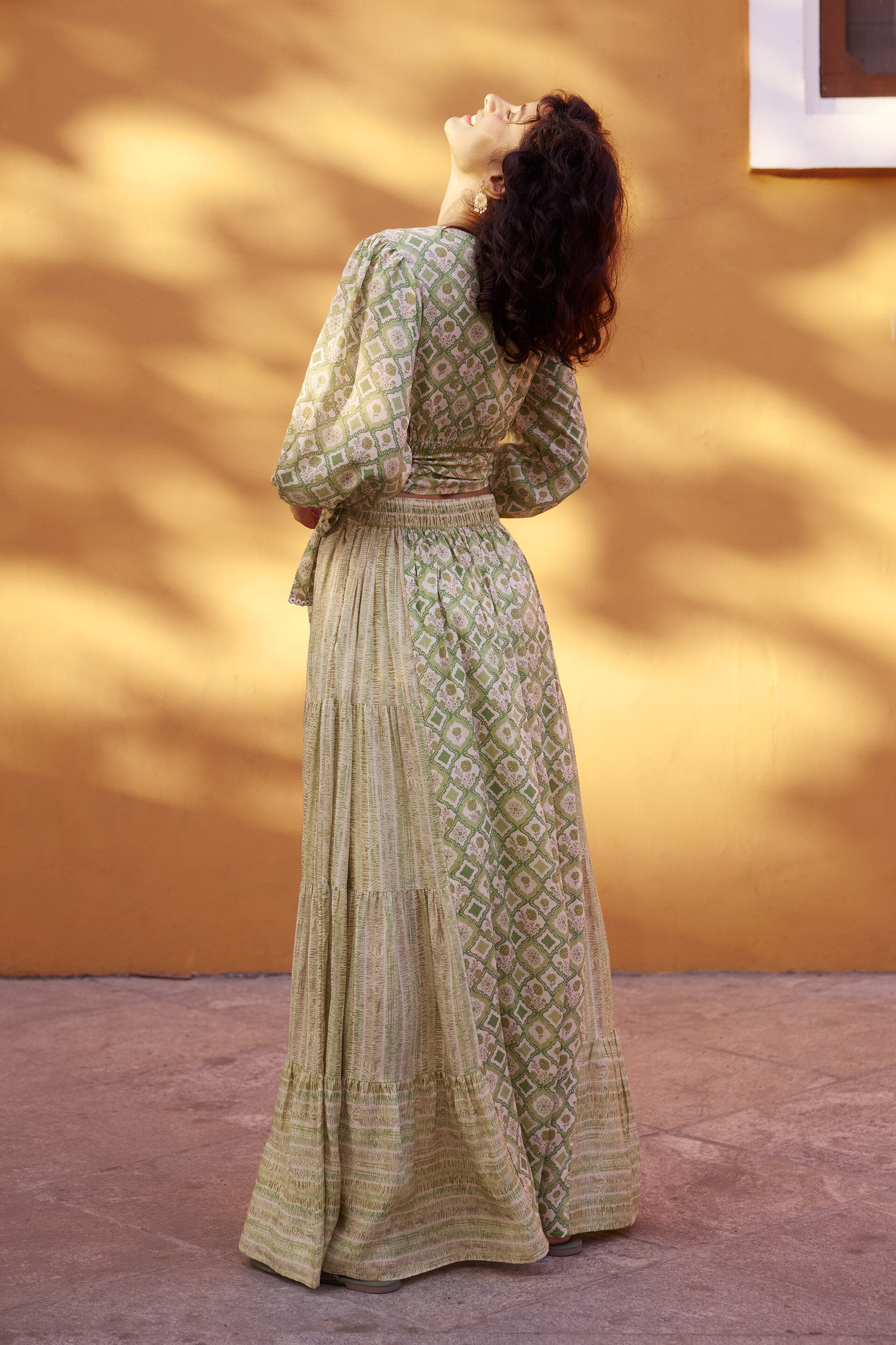 Amanita Skirt Set, Sage Green, image 5